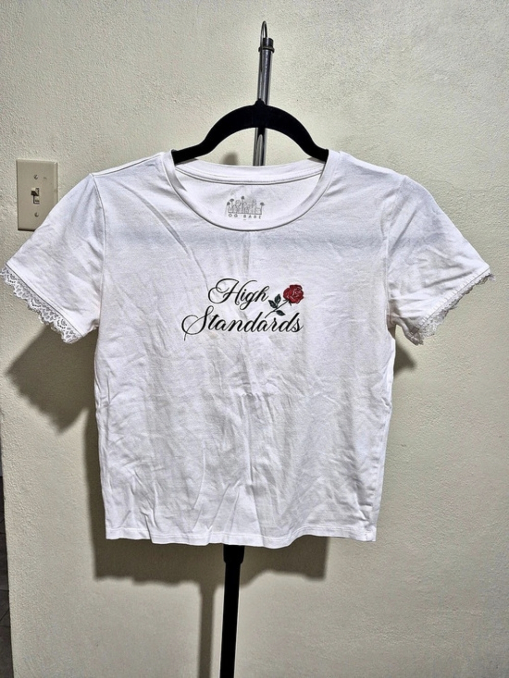Graphic Short Sleeve Tee in White